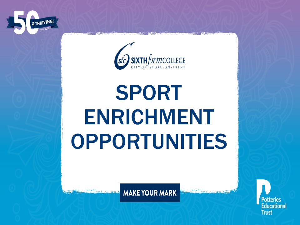 Sport Enrichment – presentation